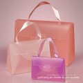 Transparent Clear Fashion Folding PVC gift box (plastic cosmetic bag)